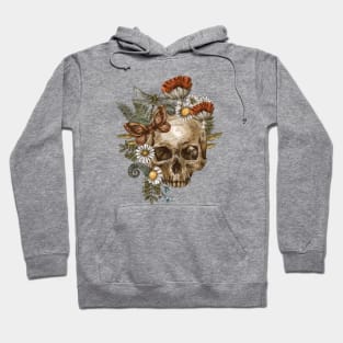 Vintage skull mushroom Retro tee Hoodie